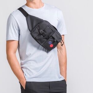 Pingpong Black Crossbody Bag
